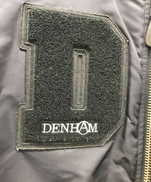 Denham（デンハム）Denham (デンハム) MOUNTAIN RESEARCH (マウンテンリサーチ) MA-1ジャケット ブラック サイズ:X-LARGEの古着・服飾アイテム