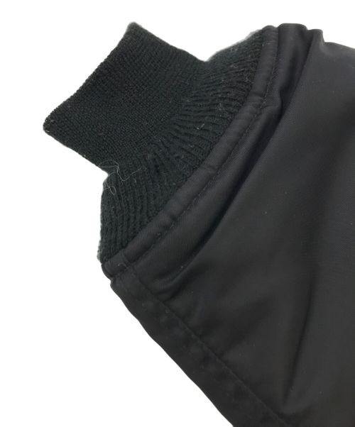 Denham（デンハム）Denham (デンハム) MOUNTAIN RESEARCH (マウンテンリサーチ) MA-1ジャケット ブラック サイズ:X-LARGEの古着・服飾アイテム