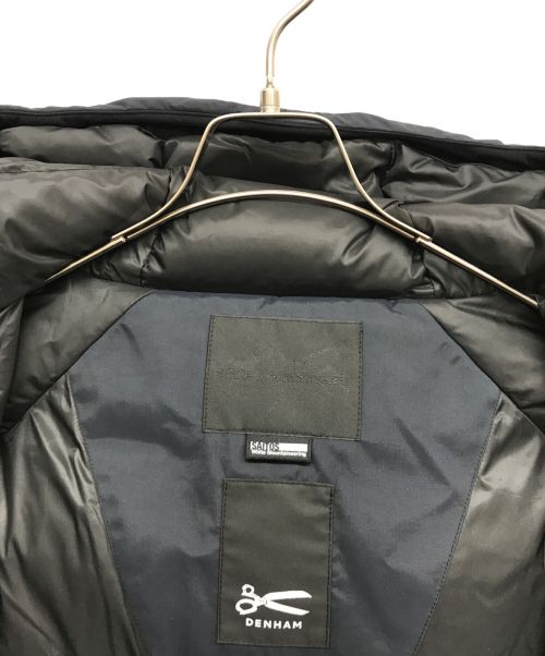 Denham（デンハム）Denham (デンハム) WHITE MOUNTAINEERING (ホワイトマウンテ二アニング) ダウンジャケット ネイビー サイズ:3の古着・服飾アイテム