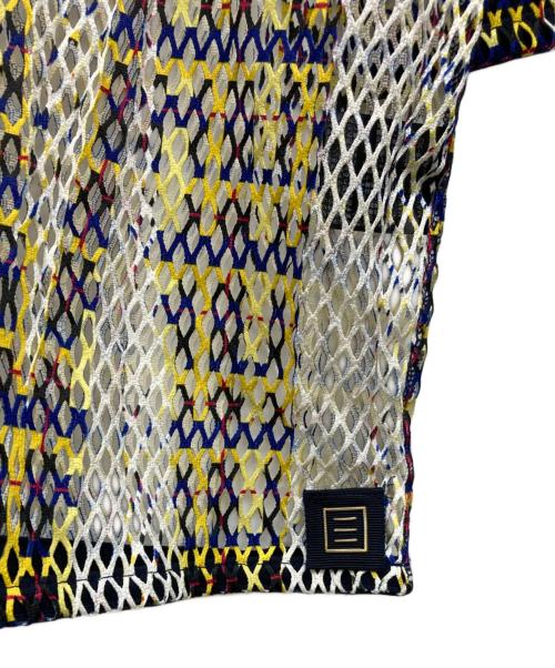 NAKAGAMI（ナカガミ）NAKAGAMI (ナカガミ) メッシュカットソー マルチカラー サイズ:FREEの古着・服飾アイテム