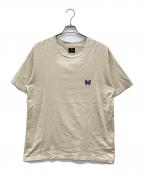 Needlesニードルズ）の古着「CREWNECK T-SHIRT」｜ベージュ