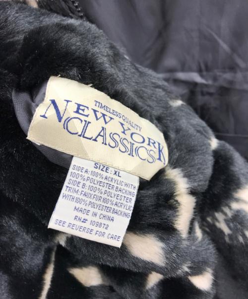 NEW YORK CLASSICS（ニューヨーククラシックス）NEW YORK CLASSICS (ニューヨーククラシックス) リバーシブルジャケット ブラック サイズ:XLの古着・服飾アイテム