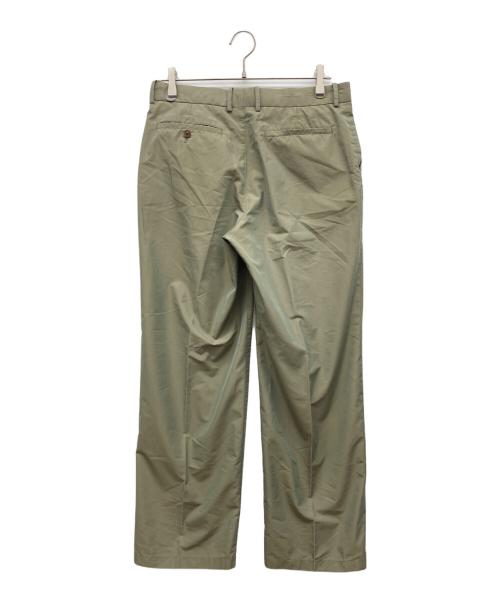 AURALEE（オーラリー）AURALEE (オーラリー) FINX POLYESTER SLACKS オリーブ サイズ:4の古着・服飾アイテム