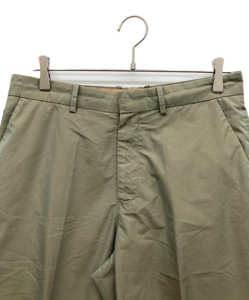 AURALEE（オーラリー）AURALEE (オーラリー) FINX POLYESTER SLACKS オリーブ サイズ:4の古着・服飾アイテム
