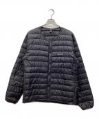 mont-bellモンベル）の古着「スペリオダウン ラウンドネックジャケット」｜ブラック