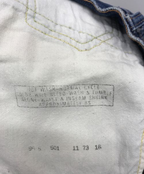 LEVI'S（リーバイス）LEVI'S (リーバイス) ヴィンテージデニムパンツ インディゴ サイズ:W33 L33の古着・服飾アイテム