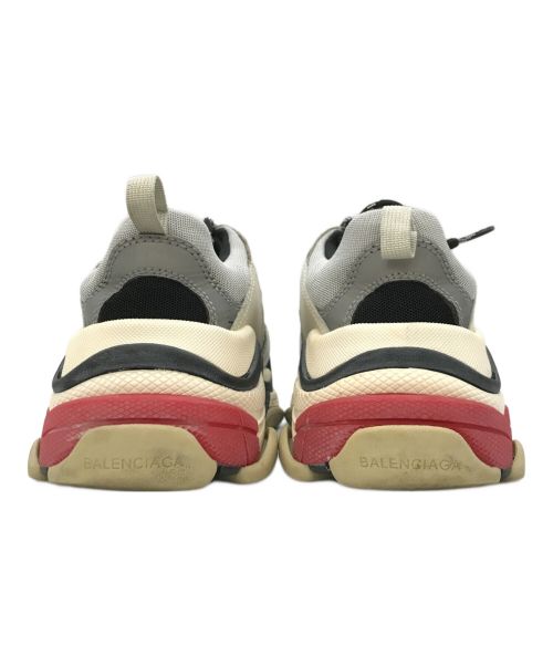 BALENCIAGA（バレンシアガ）BALENCIAGA (バレンシアガ) Triple S ダッドスニーカー シルバー サイズ:UK5の古着・服飾アイテム