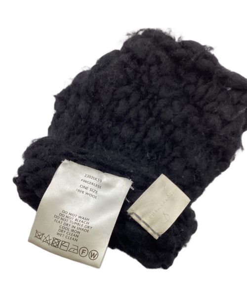 SHINYA KOZUKA（シンヤコズカ）SHINYA KOZUKA (シンヤコズカ) 手袋 ブラック サイズ:ONE SIZEの古着・服飾アイテム