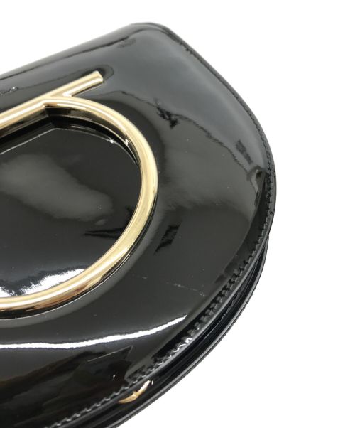 Salvatore Ferragamo（サルヴァトーレ フェラガモ）Salvatore Ferragamo (サルヴァトーレ フェラガモ) ショルダーバッグ ブラックの古着・服飾アイテム