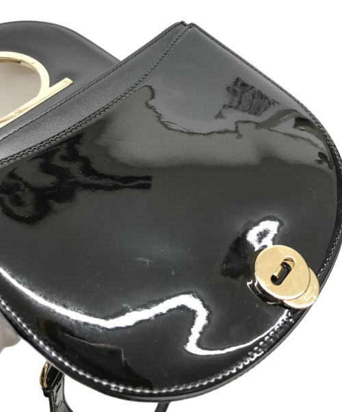 Salvatore Ferragamo（サルヴァトーレ フェラガモ）Salvatore Ferragamo (サルヴァトーレ フェラガモ) ショルダーバッグ ブラックの古着・服飾アイテム