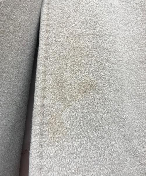 MaxMara（マックスマーラ）MaxMara (マックスマーラ) カシミヤ混ウールコート ベージュ サイズ:38の古着・服飾アイテム