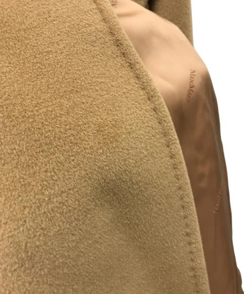 MaxMara（マックスマーラ）MaxMara (マックスマーラ) カシミヤ混ウールコート ベージュ サイズ:38の古着・服飾アイテム