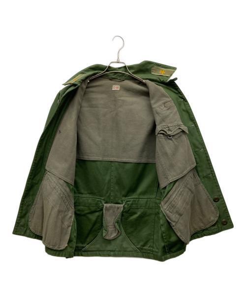 スウェーデン軍（スウェーデングン）スウェーデン軍 (スウェーデングン) M-59フィールドジャケット グリーン サイズ:Lの古着・服飾アイテム