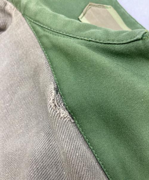 スウェーデン軍（スウェーデングン）スウェーデン軍 (スウェーデングン) M-59フィールドジャケット グリーン サイズ:Lの古着・服飾アイテム