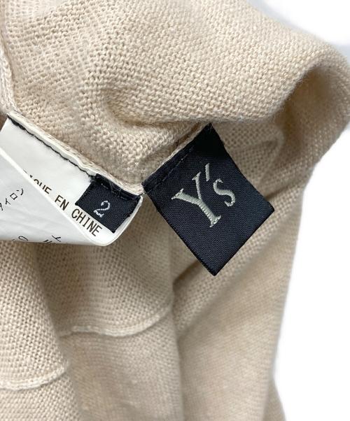 Y's（ワイズ）Y's (ワイズ) リネンドルマンワンピース ベージュ サイズ:2の古着・服飾アイテム