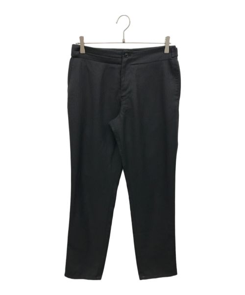 yohji yamamoto+noir（ヨウジヤマモトプリュスノアール）yohji yamamoto+noir (ヨウジヤマモトプリュスノアール) スラックス ブラック サイズ:2の古着・服飾アイテム
