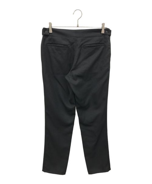 yohji yamamoto+noir（ヨウジヤマモトプリュスノアール）yohji yamamoto+noir (ヨウジヤマモトプリュスノアール) スラックス ブラック サイズ:2の古着・服飾アイテム