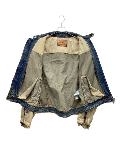 DIESEL（ディーゼル）DIESEL (ディーゼル) デニムジャケット インディゴ サイズ:XL 185/104Aの古着・服飾アイテム