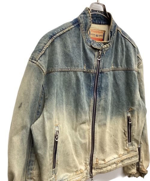 DIESEL（ディーゼル）DIESEL (ディーゼル) デニムジャケット インディゴ サイズ:XL 185/104Aの古着・服飾アイテム