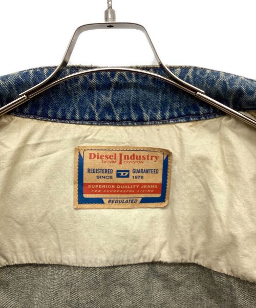 DIESEL（ディーゼル）DIESEL (ディーゼル) デニムジャケット インディゴ サイズ:XL 185/104Aの古着・服飾アイテム