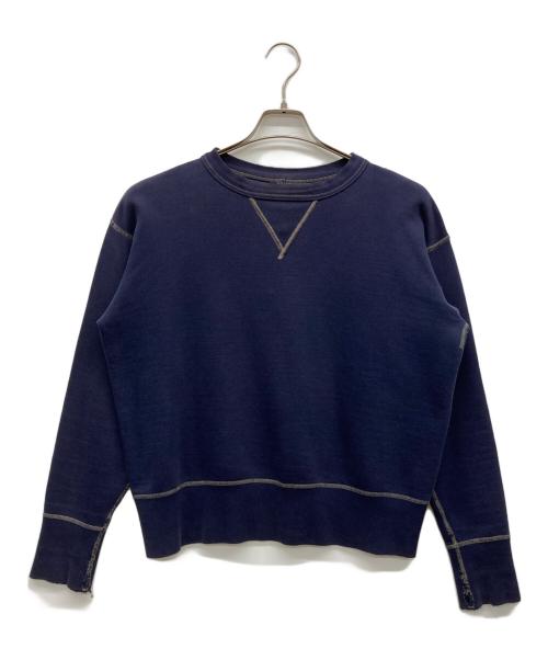 Joe McCOY（ジョーマッコイ）Joe McCOY (ジョーマッコイ) 前Vスウェット ネイビー サイズ:38-40の古着・服飾アイテム