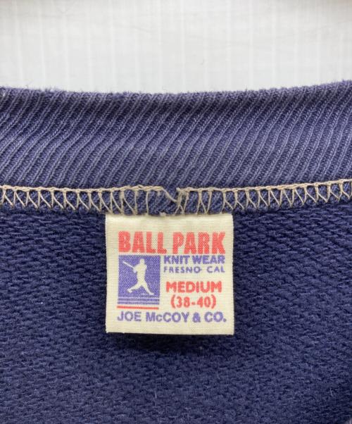 Joe McCOY（ジョーマッコイ）Joe McCOY (ジョーマッコイ) 前Vスウェット ネイビー サイズ:38-40の古着・服飾アイテム