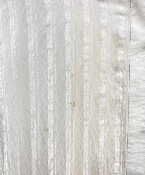 TODAYFUL（トゥデイフル）TODAYFUL (トゥデイフル) Sheerstripe Shirts Dress ホワイト サイズ:36の古着・服飾アイテム