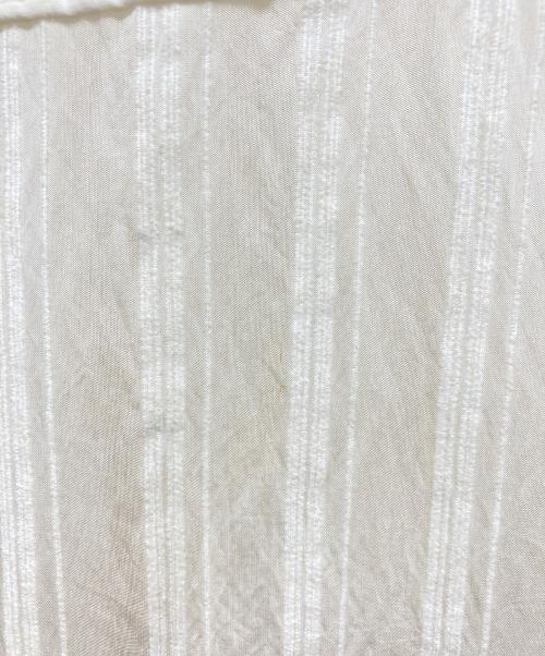 TODAYFUL（トゥデイフル）TODAYFUL (トゥデイフル) Sheerstripe Shirts Dress ホワイト サイズ:36の古着・服飾アイテム