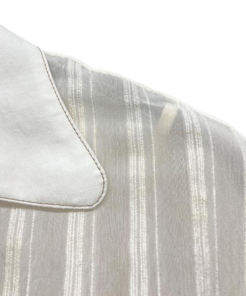 TODAYFUL（トゥデイフル）TODAYFUL (トゥデイフル) Sheerstripe Shirts Dress ホワイト サイズ:36の古着・服飾アイテム