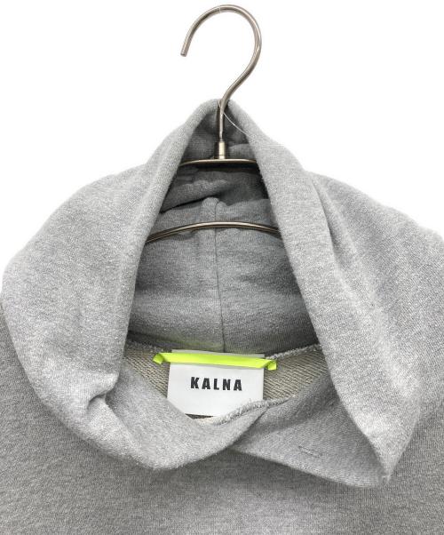 KALNA（カルナ）KALNA (カルナ) スウェットワンピース グレー サイズ:1の古着・服飾アイテム