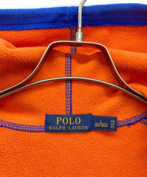 POLO RALPH LAUREN（ポロ・ラルフローレン）POLO RALPH LAUREN (ポロ・ラルフローレン) ジップパーカー ブルー サイズ:L 180/100Aの古着・服飾アイテム