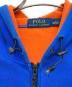 中古・古着 POLO RALPH LAUREN (ポロ・ラルフローレン) ジップパーカー ブルー サイズ:L 180/100A：5000円