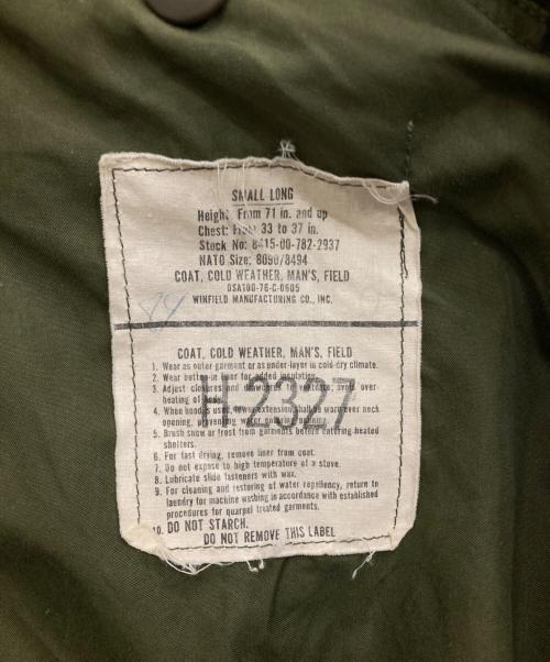 US ARMY（ユーエスアーミー）US ARMY (ユーエスアーミー) M‐65フィールドジャケット グリーン サイズ:SIZE S-Lの古着・服飾アイテム