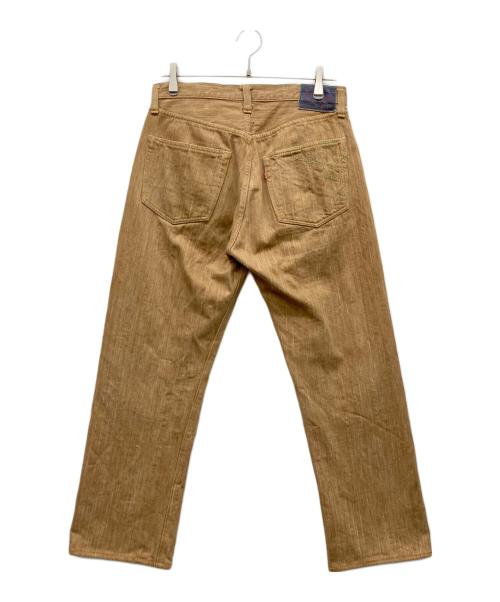 SUGAR CANE（シュガーケーン）SUGAR CANE (シュガーケーン) 沖縄砂糖黍　柿渋染 ブラウン サイズ:W32×L34の古着・服飾アイテム