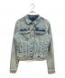 GUESS（ゲス）の古着「SEXY TRUCKER JACKET DENIM」｜インディゴ