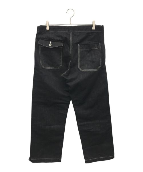Dry Bones（ドライボーンズ）Dry Bones (ドライボーンズ) ダブルニーパンツ ブラック サイズ:W34の古着・服飾アイテム