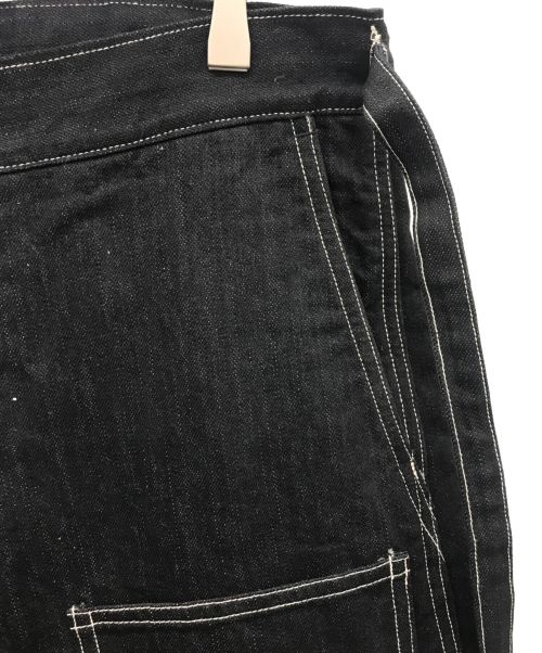 Dry Bones（ドライボーンズ）Dry Bones (ドライボーンズ) ダブルニーパンツ ブラック サイズ:W34の古着・服飾アイテム