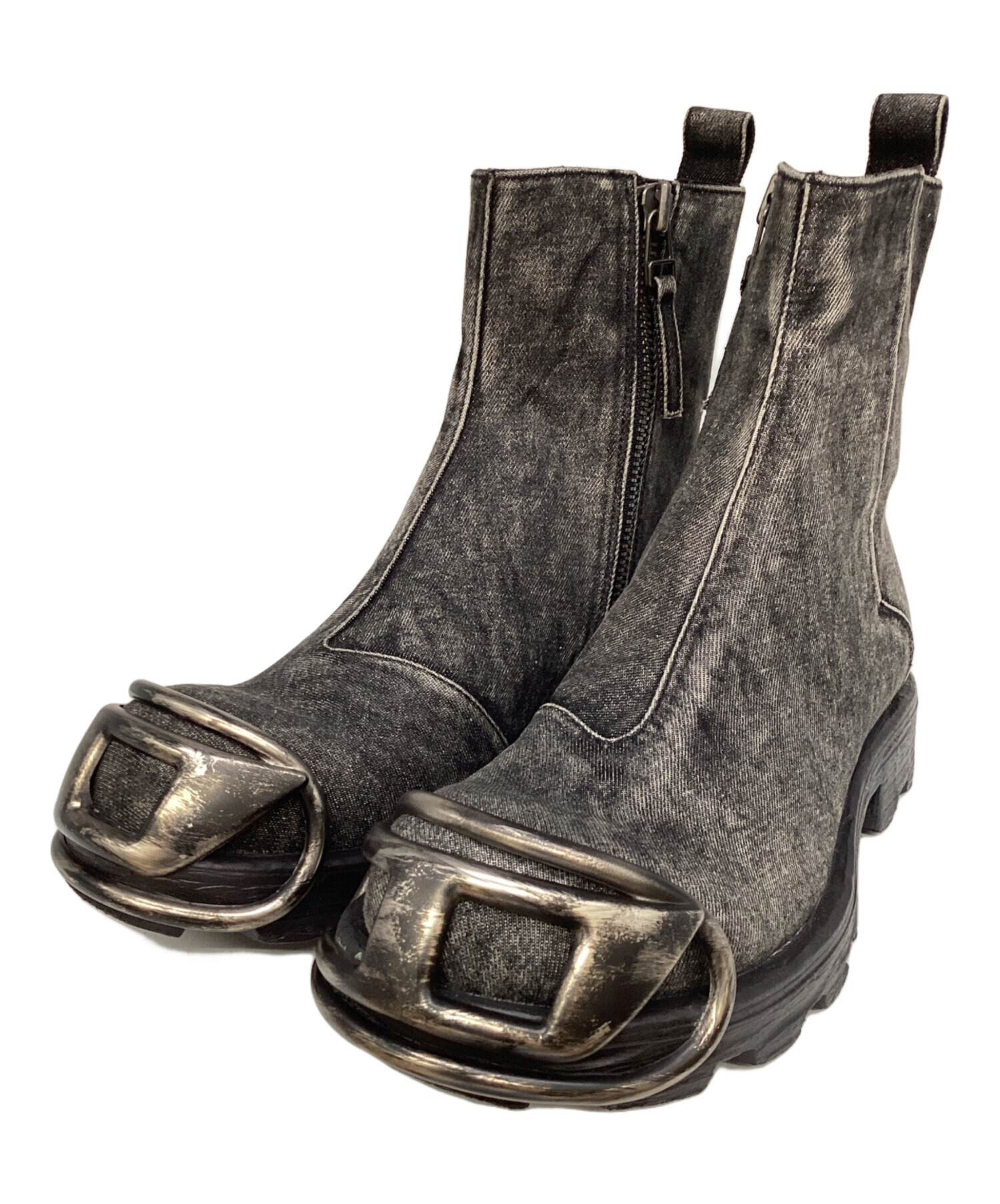 ディーゼル サイドジップブーツ