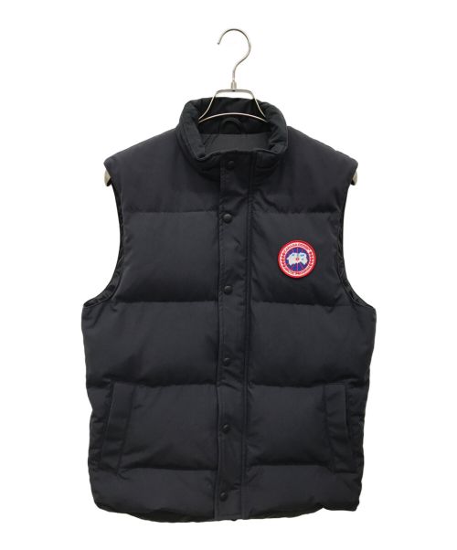 CANADA GOOSE（カナダグース）CANADA GOOSE (カナダグース) ダウンベスト ネイビー サイズ:Ｍの古着・服飾アイテム