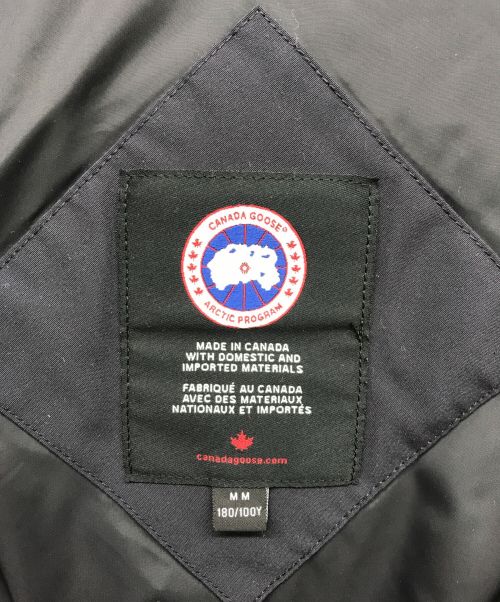 CANADA GOOSE（カナダグース）CANADA GOOSE (カナダグース) ダウンベスト ネイビー サイズ:Ｍの古着・服飾アイテム