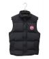 CANADA GOOSE（カナダグース）の古着「ダウンベスト」｜ネイビー