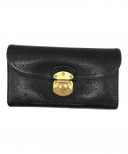 LOUIS VUITTONルイ ヴィトン）の古着「ポルトフォイユ・アメリア」｜ブラック