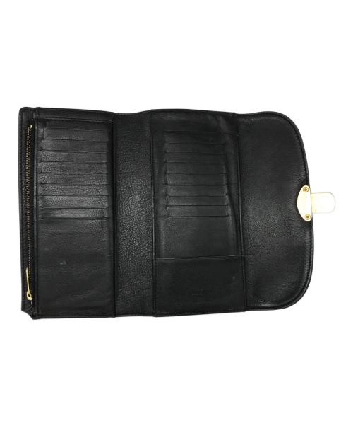 LOUIS VUITTON（ルイ ヴィトン）LOUIS VUITTON (ルイ ヴィトン) ポルトフォイユ・アメリア ブラックの古着・服飾アイテム