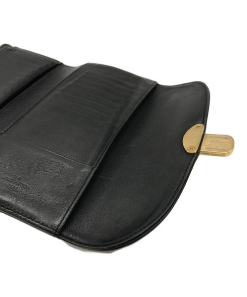 LOUIS VUITTON（ルイ ヴィトン）LOUIS VUITTON (ルイ ヴィトン) ポルトフォイユ・アメリア ブラックの古着・服飾アイテム