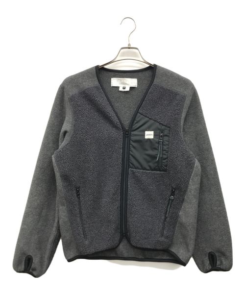 GANRYU（ガンリュウ）GANRYU (ガンリュウ) フリースジャケット グレー サイズ:Sの古着・服飾アイテム