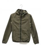 HERNOヘルノ）の古着「ウォーターレペレントポリエステルソリッドダブルジップヨットパーカー」｜カーキ