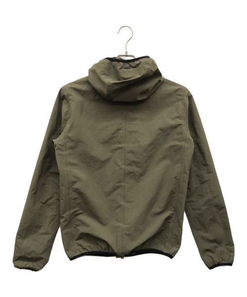 HERNO（ヘルノ）HERNO (ヘルノ) ウォーターレペレントポリエステルソリッドダブルジップヨットパーカー カーキ サイズ:42の古着・服飾アイテム