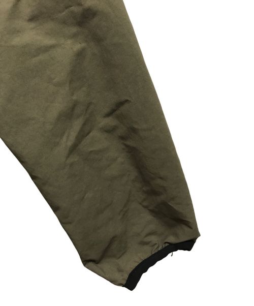 HERNO（ヘルノ）HERNO (ヘルノ) ウォーターレペレントポリエステルソリッドダブルジップヨットパーカー カーキ サイズ:42の古着・服飾アイテム