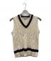 RAffa MOLINA（ラファモリーナ）の古着「ニットベスト」｜ベージュ
