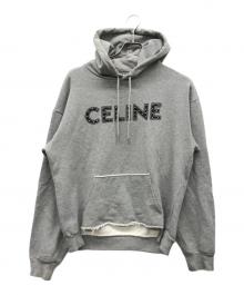 CELINE（セリーヌ）の古着「スタッズパーカー」｜グレー